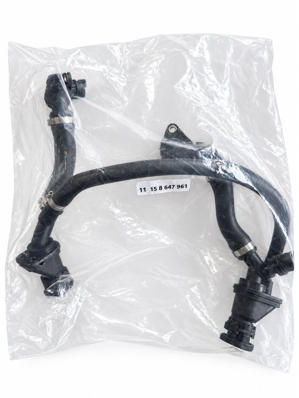 BMW N63 Crankcase Vent Breather Hose Assembly 11158647961